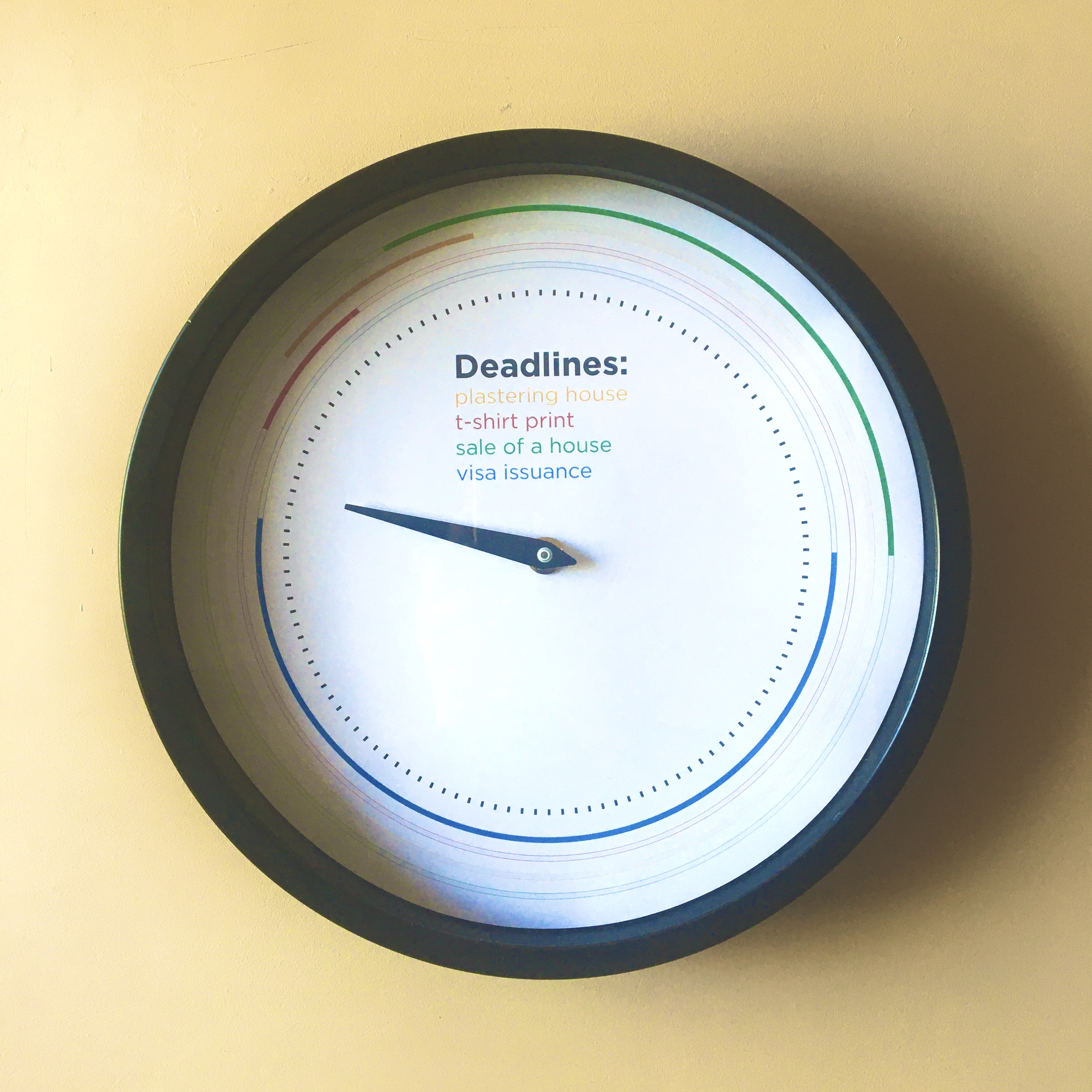 Deadline clock