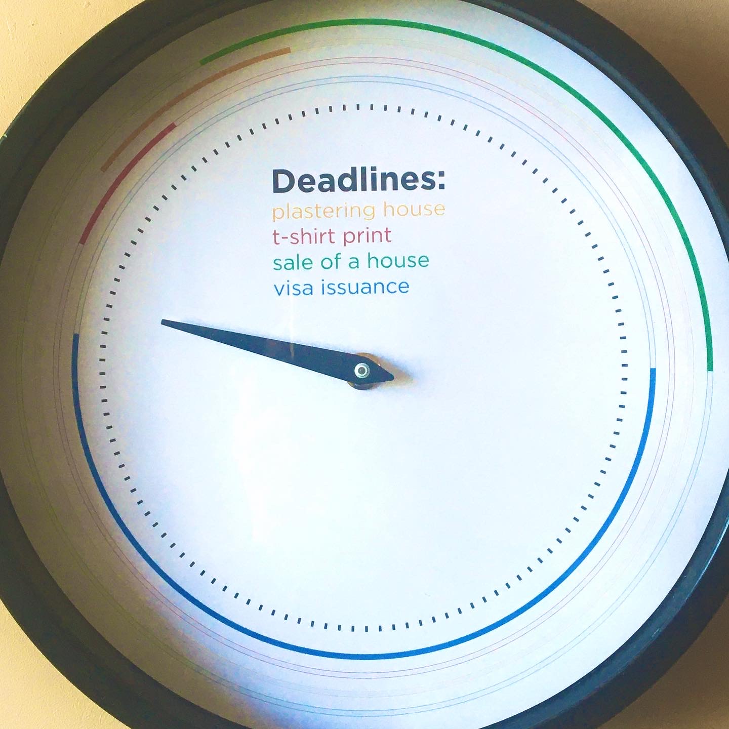 Deadline clock