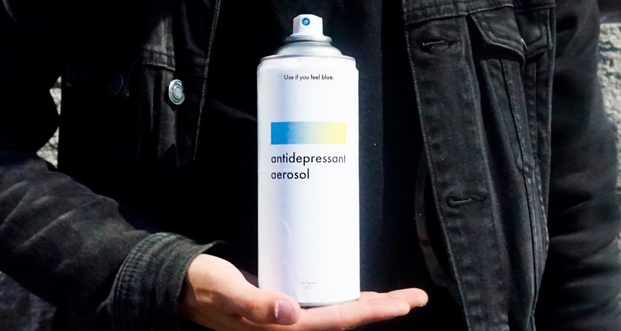 Antidepressant aerosol