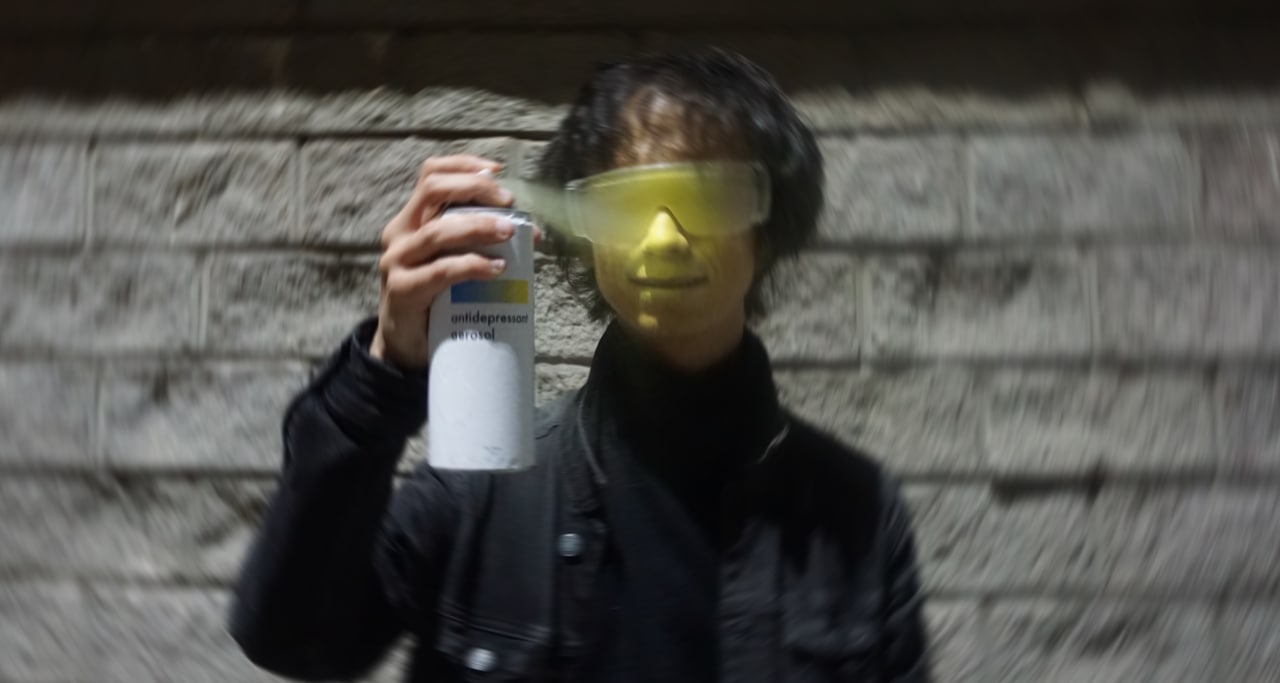 Antidepressant aerosol